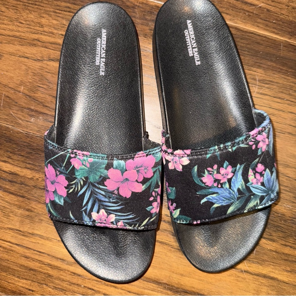 Women's Floral Slide Sandals
